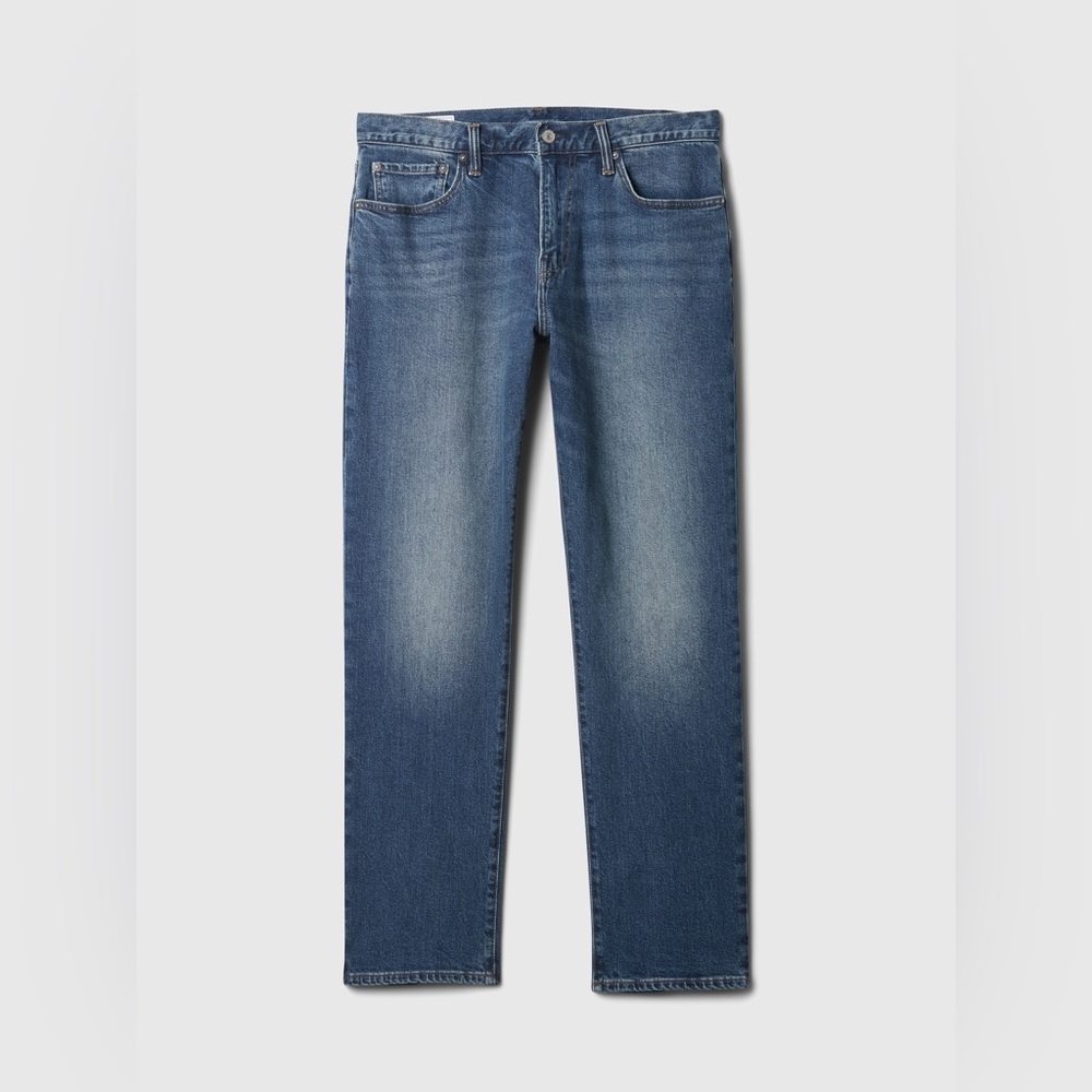 New GAP Men's Blue Jeans Straight Sz-32x30